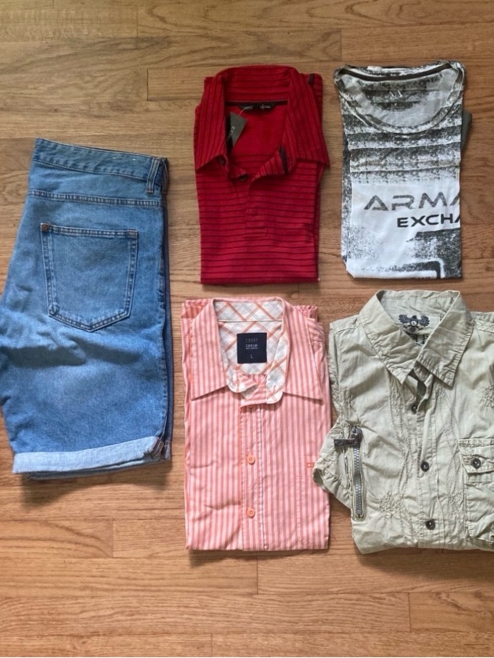 Men’s bundle with tops and jeans